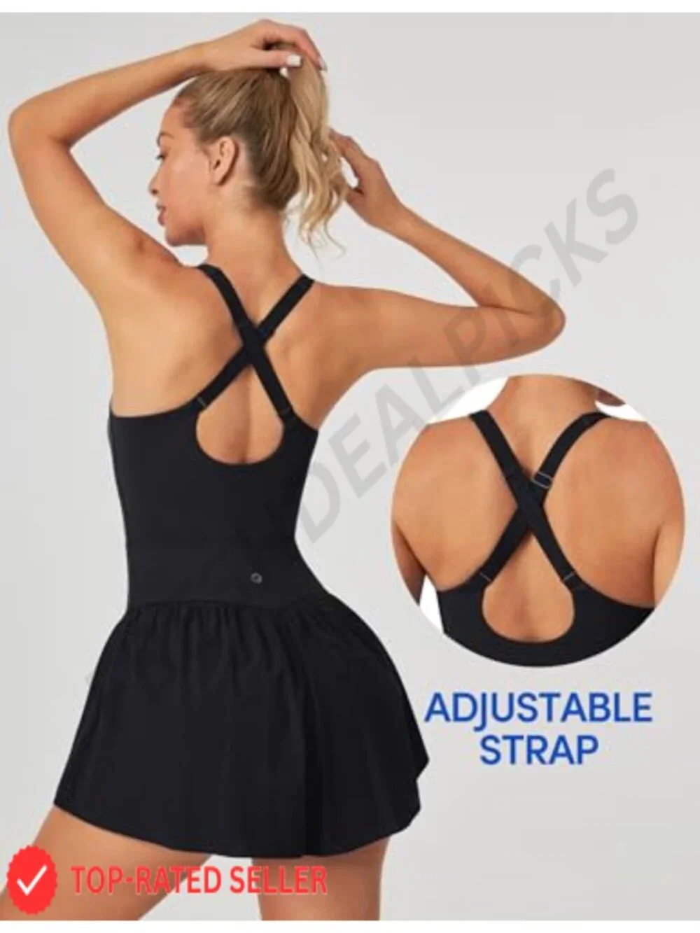 Sculpting Athletic Romper with Bra, High Stretch, Removable Pads